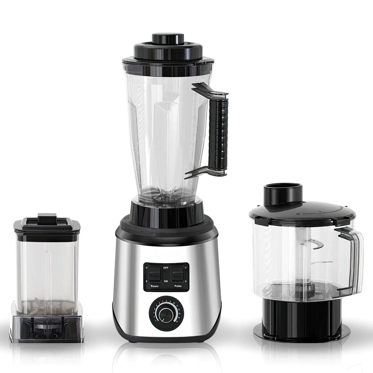 9500W Powerful Table Blender Mixer Juicer Smoothie Maker 0.5/1.5/2.5L 3Container Food Processor Blender Mixer for Ice Nut Fruit