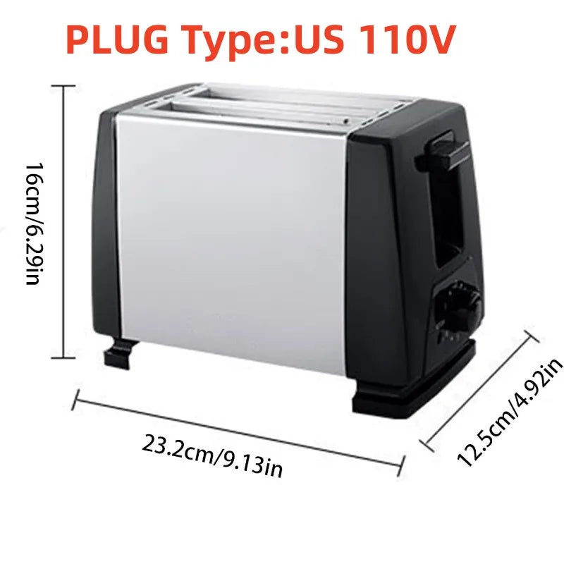 Home Toaster Household Breakfast Toaster Machine Multi-Functional Toaster Bread Warmer for Pastry Croissant Bagel Bread Chenchin